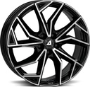 ALUTEC ADX.02 DIAM BLACK POL 7.5x18 5/112 ET50 CB70.1