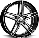 BROCK B33 BLACK FULL POL 8x17 5/108 ET45 CB72.6