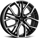 BROCK B41 BLACK FULL POL 8.5x20 5/120 ET47 CB72.6