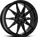 BROCK B42 SHINY BLACK 8x18 5/100 ET35 CB63.4