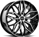 OXGIN MAX BLACK POL 7x17 5/100 ET51 CB57.1