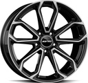 GMP FURIOSA BLACK DIAM 10x22 5/130 ET36 CB66.5