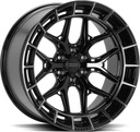 VOSSEN HFX1 TINTED GLOSS BLACK 9.5x22 6/139.7 ET30 CB95.1