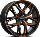 GMP LUNICA SATIN BLACK BRONZE DIAM 8x18 5/112 ET30 CB66.6