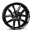BORBET N BLACK GLOSS 8x19 5/112 ET25 CB72.5