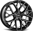 OXIGIN OXID BLACK FULL POL 8.5x19 5/112 ET45 CB66.6