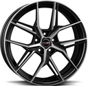 BORBET QX BLACK POL MATT 8x19 5/112 ET44 CB57.1