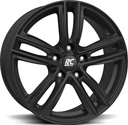 BROCK RC27 BLACK MATT 7.5x17 5/112 ET49 CB57.1