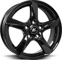 BROCK RC30 SHINY BLACK 6x16 5/110 ET40 CB65.1