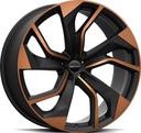 GMP REBEL SATIN BLACK BRONZE DIAM 10x23 5/112 ET18 CB66.5