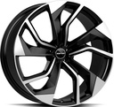 GMP REBEL BLACK DIAM 8.5x20 5/112 ET45 CB57.1