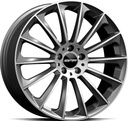 GMP STELLAR ANTHRACITE DIAM 8x18 5/112 ET45 CB66.6