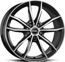 RIAL X12 DIAM BLACK POL 8x19 5/112 ET30 CB66.7