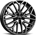 GMP MATERIA BLACK DIAMOND 10x22 5/130 ET35 CB66.5