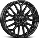 GMP MATERIA GLOSSY BLACK 10x22 5/120 ET40 CB63.4