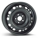 ALCAR STAHLRAD 9545 6x15 5/100 ET43 CB57.1